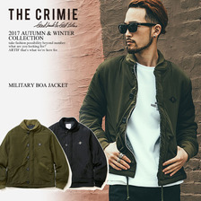 CRIMIE MILITARY BOA JACKET C1G5-JK25画像