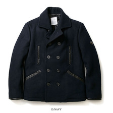 CRIMIE HEVY OZ. MELTON PEACOAT C1G5-JK14画像