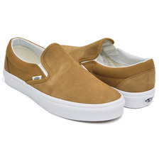 VANS CLASSIC SLIP-ON (SUEDE) MEDAL BRONZE VN0A38F7OSX画像