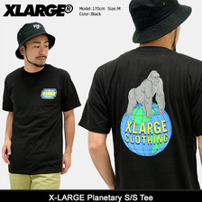 X-LARGE Planetary S/S Tee M17B1116画像