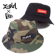 X-girl &times; NEW ERA BUCKET HAT 5172065画像