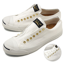 CONVERSE JACK PURCELL TARTANLABEL SLIP WHITE 32263180画像