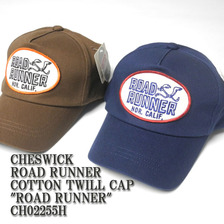 CHESWICK ROAD RUNNER COTTON TWILL CAP "ROAD RUNNER" CH02255H画像