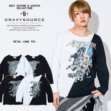 GRAVYSOURCE METAL LONG TEE GS17-ACS09画像