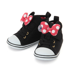 CONVERSE BABY ALL STAR N MINNIE MOUSE RB V-1 BLACK 32712491画像