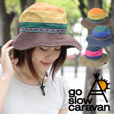 go slow caravan ライトキャンバスクレイジーキャンパーハット 303594画像