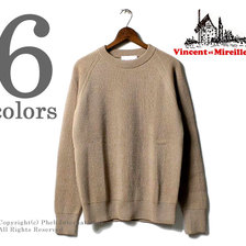 Vincent et Mireille CREW KNIT VM182WA13011画像