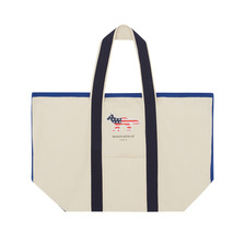 MAISON KITSUNE RICHELIEU TOTE BAG XL KUX8753画像