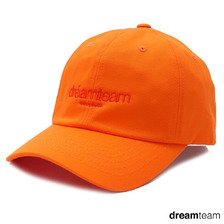 DREAM TEAM BASIC LOGO 6-PANEL CAP ORANGE画像