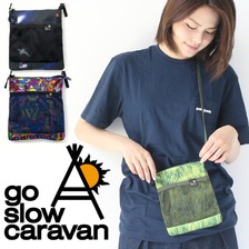 go slow caravan 総柄 サコッシュ 367001画像