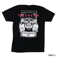 Cruizer & Co. SKULL TEE BLACK画像