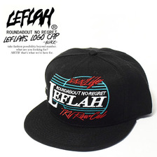 LEFLAH LOGO CAP -BLACK- LEFCAP01-1704SSB画像