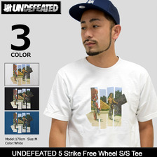 UNDEFEATED 5 Strike Free Wheel S/S Tee 5900925画像