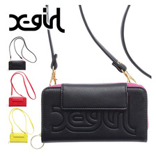 X-girl LOGO EMBOSSED FLIP CASE&times; X-LARGE 5175038画像