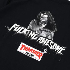 Fucking Awesome &times; THRASHER Trash Me Tee BLACK画像