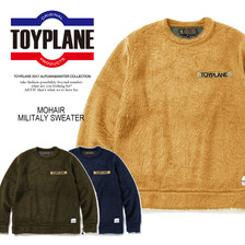TOYPLANE SHAGGY MILITARY SWEATER TP17-FKN05画像