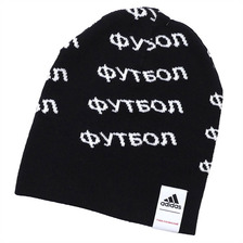 GOSHA RUBCHINSKIY &times; adidas Logo Beanie BLACK画像