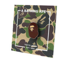 A BATHING APE APE HEAD PINS 1D80-182-041画像
