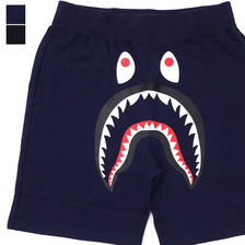 A BATHING APE SHARK SWEAT SHORTS 1D30-153-004画像