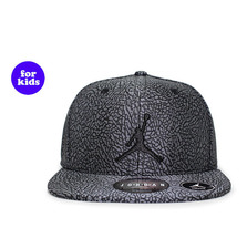 JORDAN BRAND YOUTH JORDAN ELEVATION SNAPBACK BLACKxGREY APNK617847937613画像