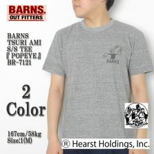 BARNS TSURI AMI S/S TEE 「POPEYE」 BR-7121画像