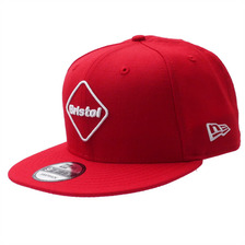 F.C.R.B. &times; NEW ERA 9FIFTY SNAP BACK RED画像