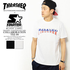THRASHER &times; STARTER BLACK LABEL COLLABORATION TEE 04 THSR-SST05画像