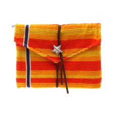 Ron Herman &times; Sieste Peau Clutch bag L ORANGE画像