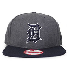 NEW ERA DETROIT TIGERS 2T TEAM-BASIC SNAPBACK  D.GREYxNAVY FFNEDTS188画像