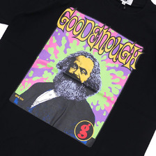 GOODENOUGH PRINT TEE KOZIK ART WORK BLACKxORANGE画像