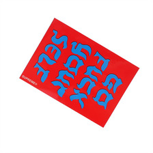 Supreme Go Fuck Yourself Sticker RED画像