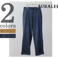 AURALEE WASHED CORDUROY WIDE SLACKS A7AP02FN画像