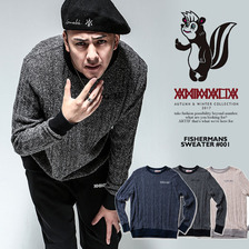 ANIMALIA FISHERMANS SWEATER #001 AN17A-KN01画像