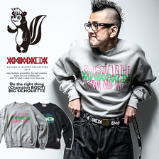 ANIMALIA Do the right thing(champion BODY BIG SILHOUETTE) AN17A-SW06画像