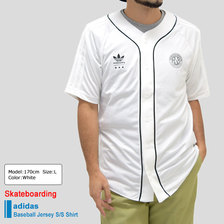 adidas Baseball Jersey S/S Shirt Originals BR3983画像