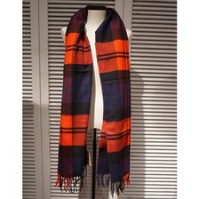 Traditional Weatherwear BLANKET MUFFLER -MACLAUGHLAN- A172JGGO0022-TT35画像