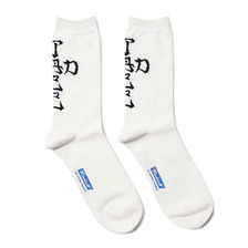 RADIALL 2PAC SOX - CROSS LOGO (WHITE)画像