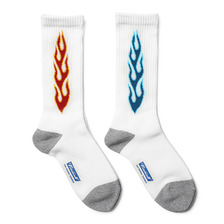 RADIALL 2PAC SOX - HELL (WHITE)画像