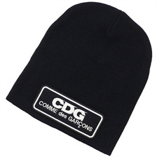 COMME des GARCONS &times; D&DEPARTMENT CDG LOGO BEANIE BLACK画像