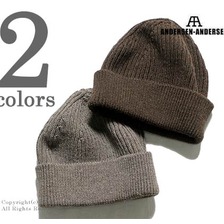 ANDERSEN-ANDERSEN NATURAL COLOR WOOL BEANIE MIDDLE AA72123画像