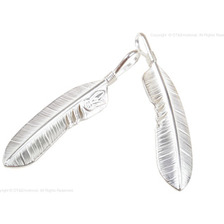 PEACE PT-F8L  フェザーペンダントトップ 40mm画像