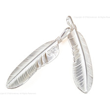 PEACE PT-F4L フェザーペンダントトップ 45mm画像