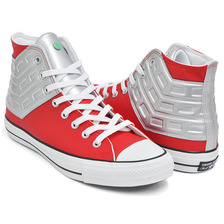 CONVERSE ALL STAR 100 ULTRASEVEN HI RED / SILVER 32961202/1CK821画像