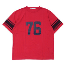 Ron Herman 76 Football Tee RED画像