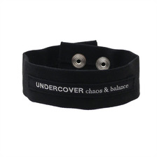 UNDERCOVER ネーム生地ブレス BLACK画像