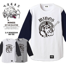 MINOS 3/4 MINOSSAN BB TEE画像