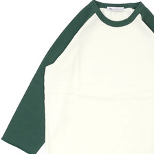 Ron Herman Raglan 3/4 Sleeve Tee GREEN画像