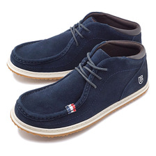conqueror FLOATER SUEDE NAVY画像