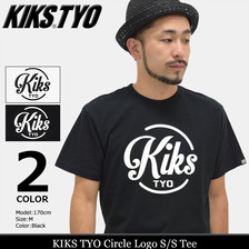 KIKS TYO Circle Logo S/S Tee KT1703T-23画像