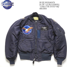 Buzz Rickson's B-15C A.F.BLUE(MOD.) "178th FTR INTCP SQ" BR13893画像